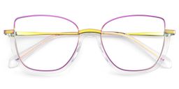 Coleman Iridescent Square Glasses1