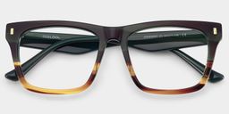 Brookins Rectangle Multicolor Glasses2