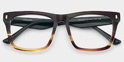 Brookins Rectangle Multicolor Glasses2