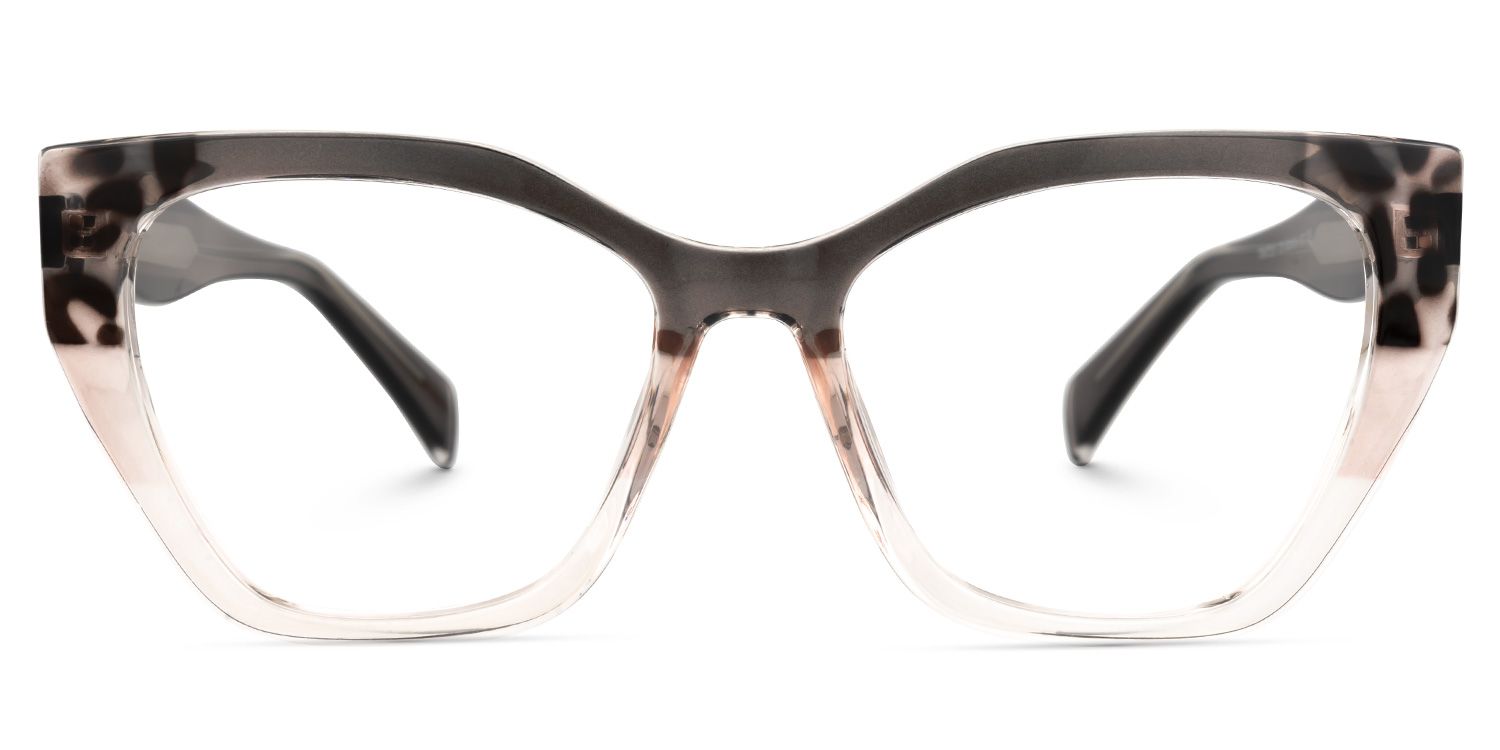 Cateye Jefferson Gray Glasses on sale -Zeelool Glasses0