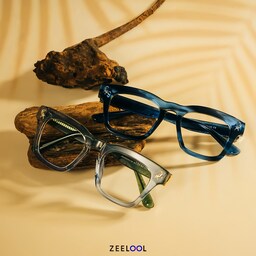 Dodard Square Gray Glasses4