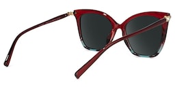 Lamar Butterfly Red Glasses3