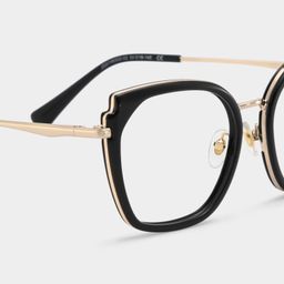 Murcia Square Black Glasses5