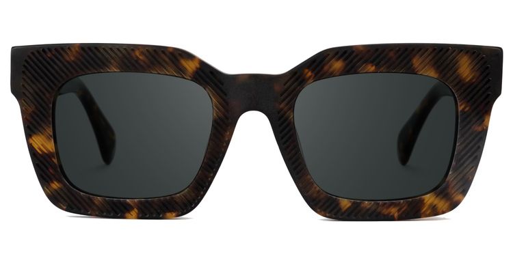 Keisa Square Tortoise Glasses