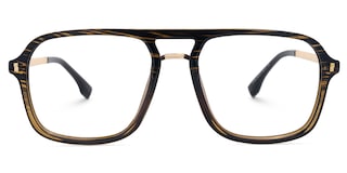 Kilworth Aviator Brown Glasses0