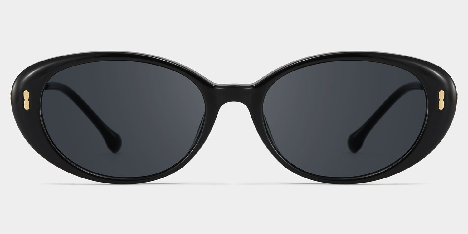 Blaire Black Frame Glasses with Oval Frame Online | ZEELOOL0