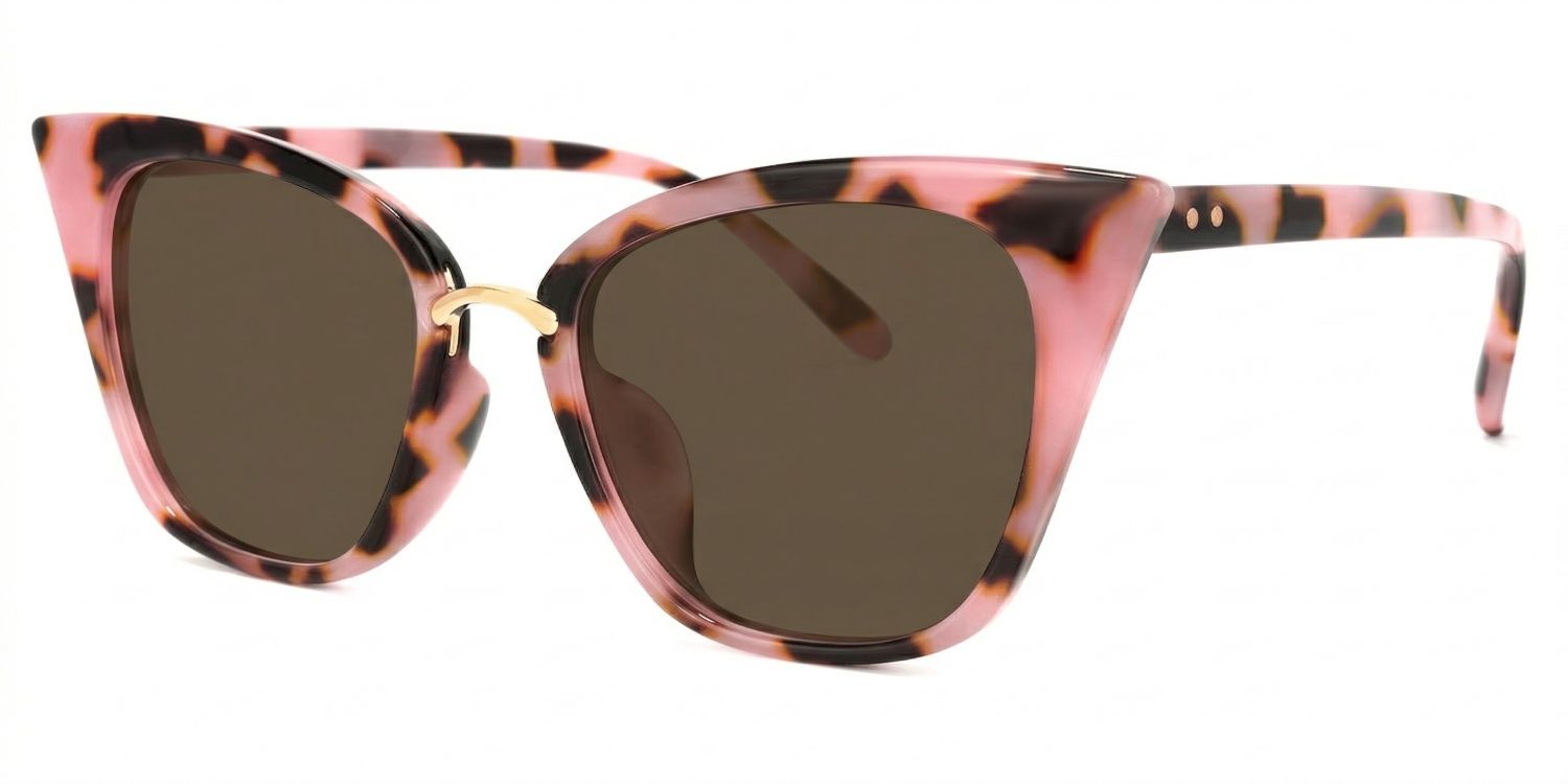 Chandrikar Tr90 Pink-Floral Frame Sunglasses | ZEELOOL1