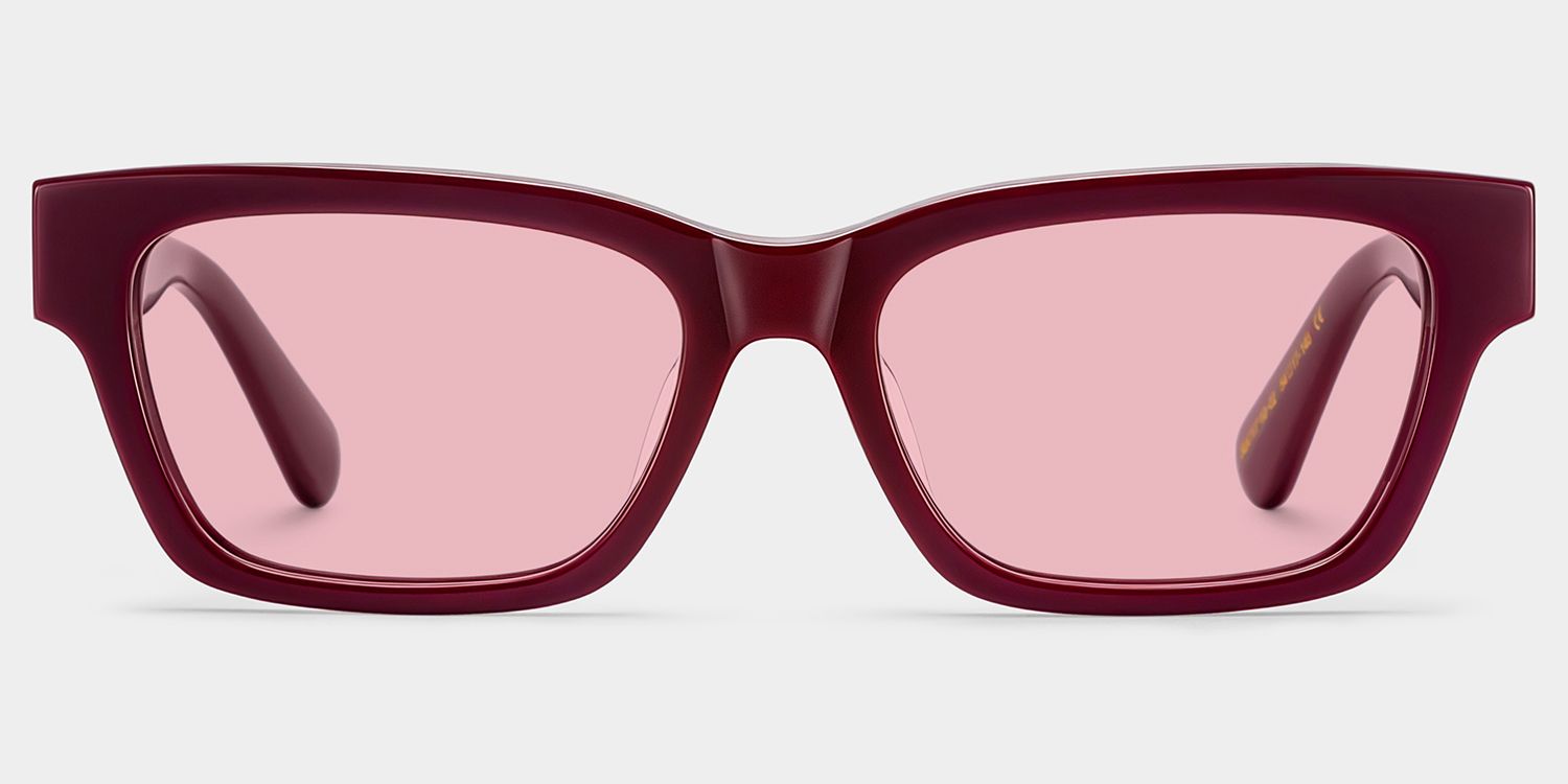 ZEELOOL x Aimee Song The Classic Brown Rectangle Glasses0