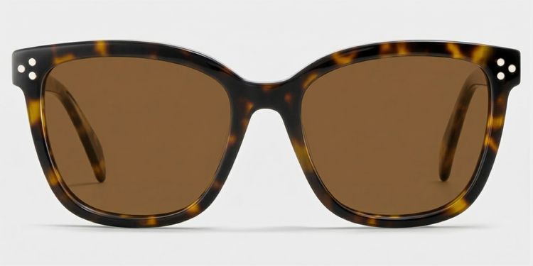 Scarlett Tortoise Square Sunglasses