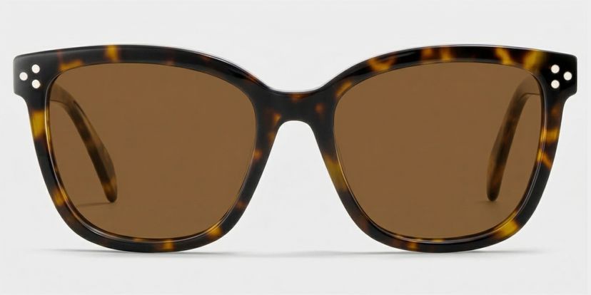 Scarlett Square Tortoise Glasses