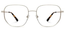 Steeve Square Silver Glasses0