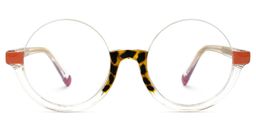 Cheril Round Crystal-Tortoise Glasses0