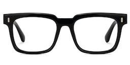Katia Square Black Glasses0