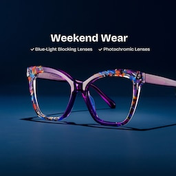 Chase Butterfly Purple Glasses0