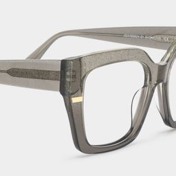 Mavis Square Gray Glasses5