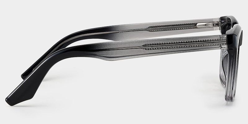 Fletcher Black Frame Glasses with Rectangle Frame Online | ZEELOOL3