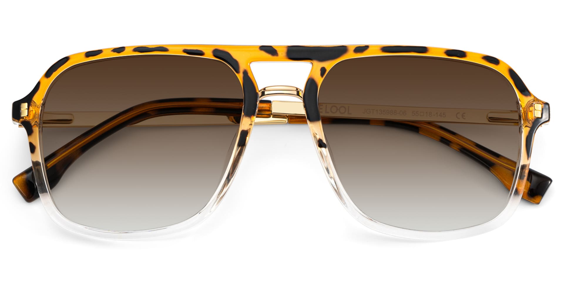 Aviator Kilworth Tortoise clear Glasses deals -Zeelool Glasses1