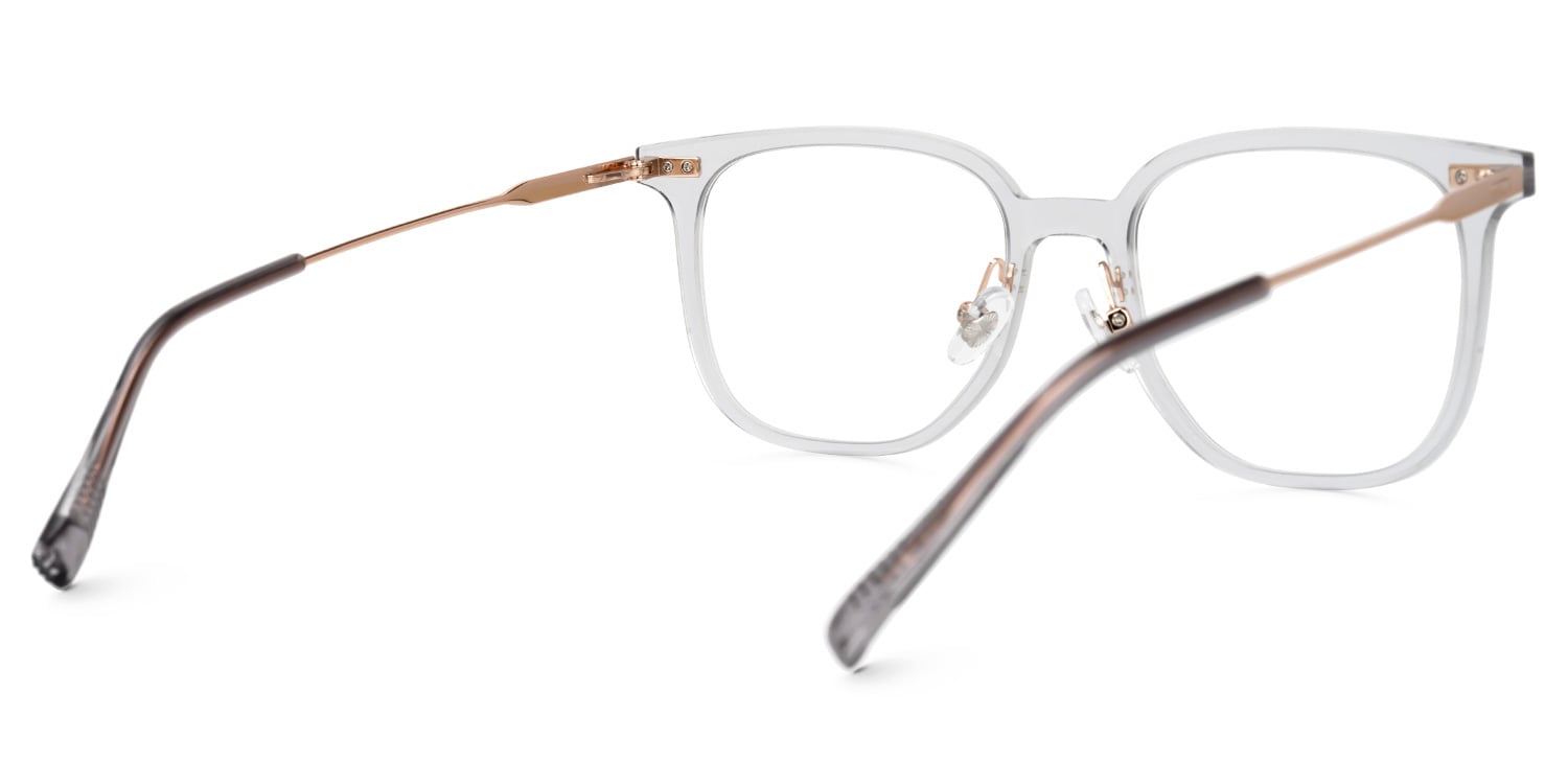 サングラス ^ONE BRILLIANT^ AbigailOB407Crystal Grey Abigail-OB407-Cryst Abudy Square Gray Glasses