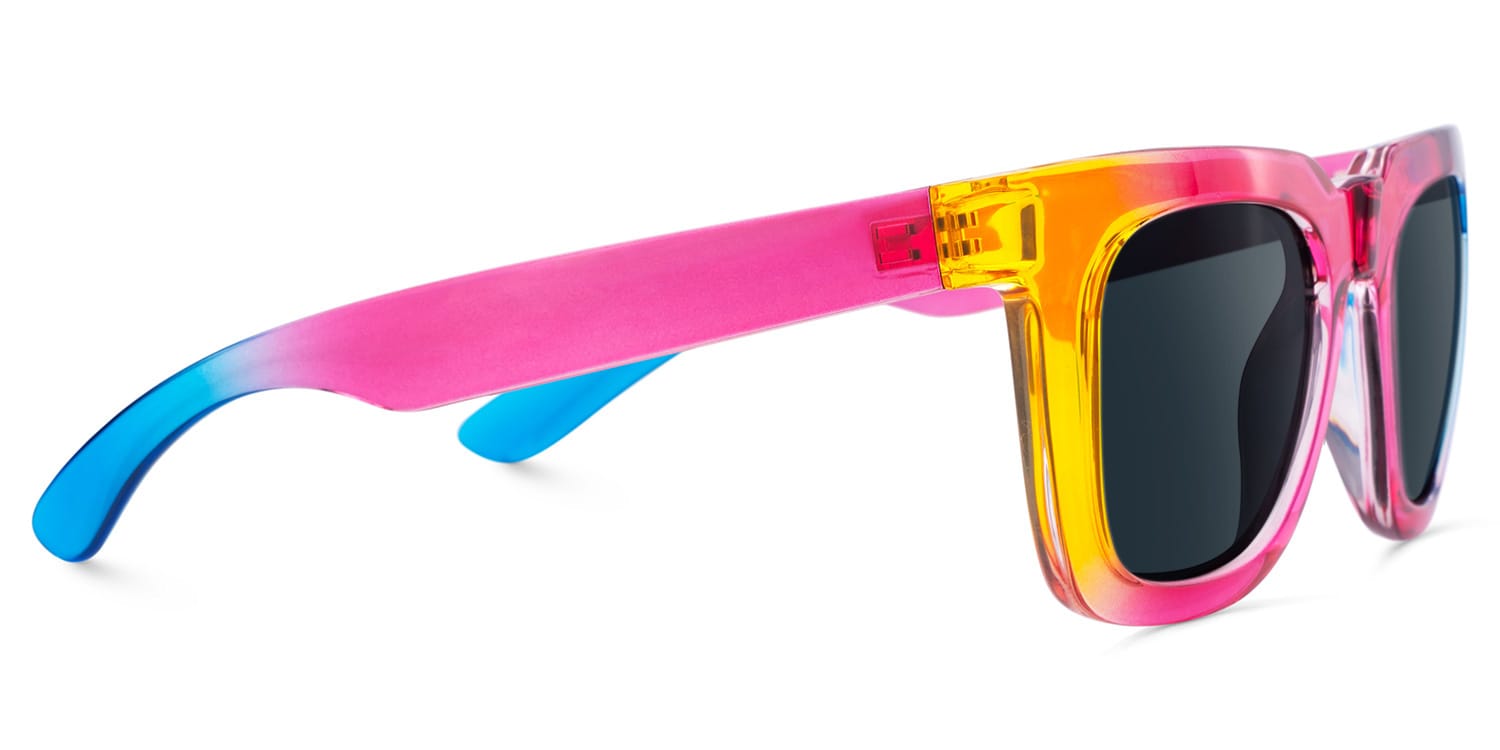 Clea Rectangle Multicolor Sunglasses3