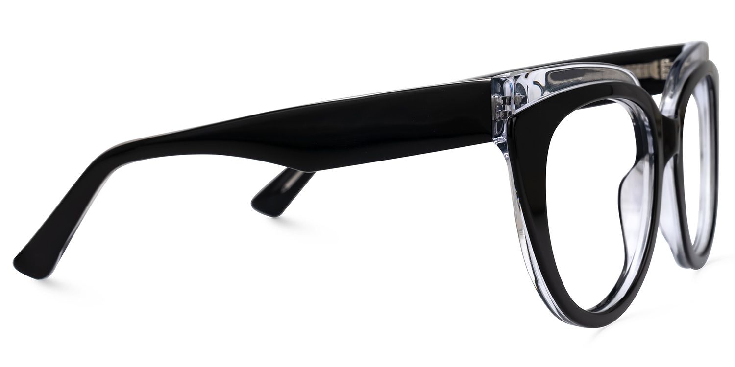 Lupita Cateye Black Sunglasses2