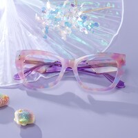 Skylar Butterfly Purple Glasses0