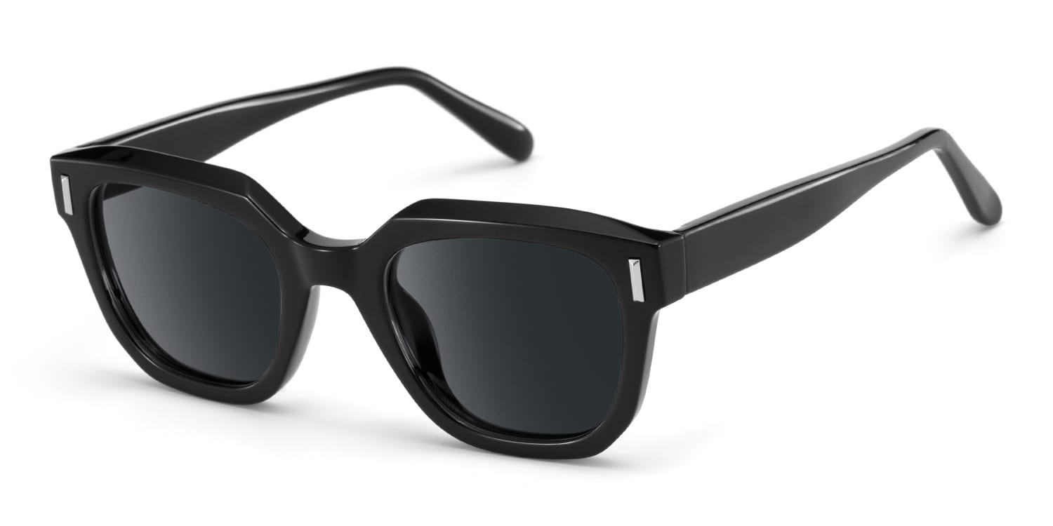 Nia Square Black Sunglasses3