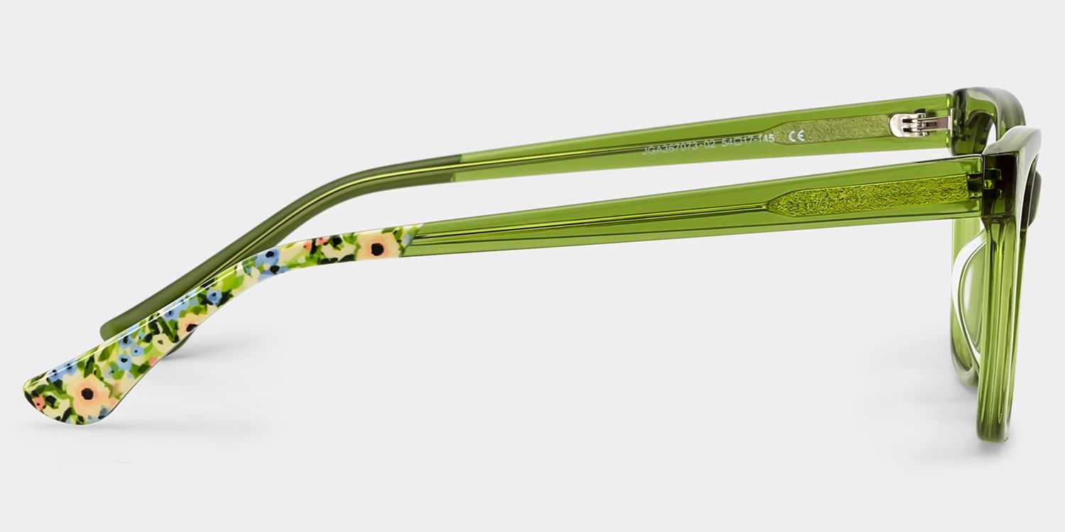 Vivienne Green Frame Glasses with Rectangle Frame Online | ZEELOOL6