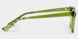 Vivienne Green Rectangle Glasses6