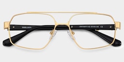 Sterling Aviator Gold Glasses2