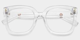 Ebony Square Clear Glasses3