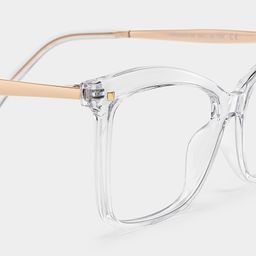 Isaebella Butterfly Clear Glasses5