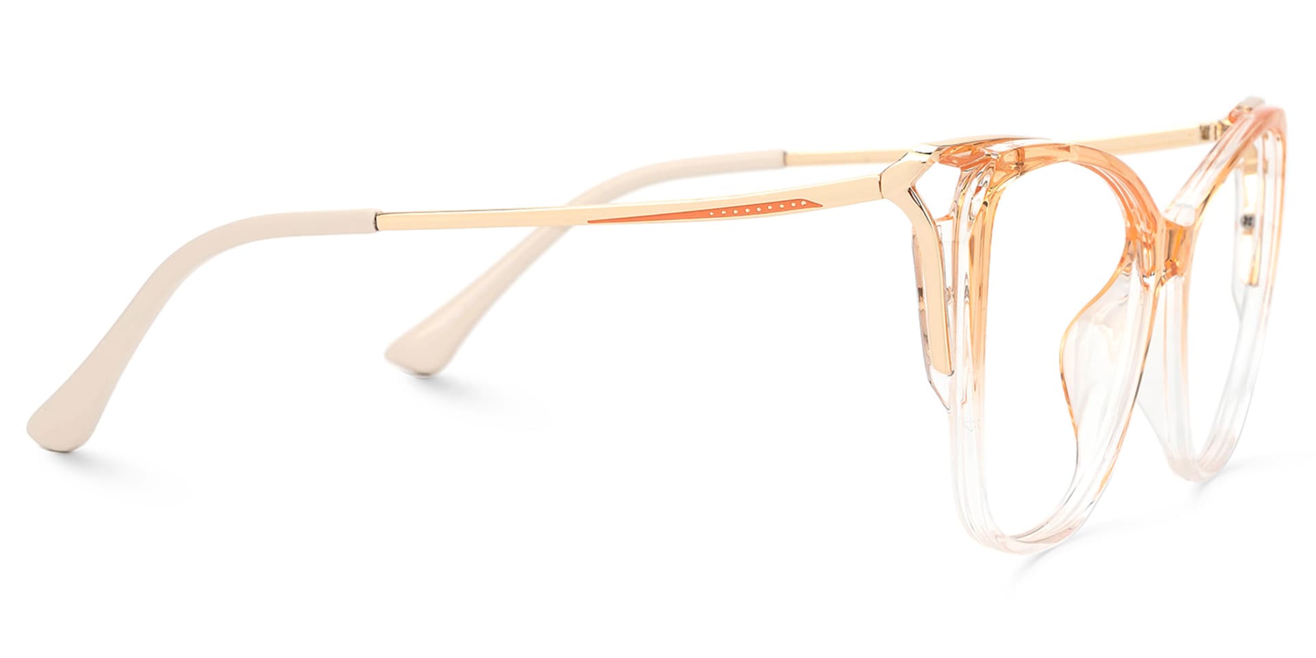 Alana TR90 Butterfly Orange Frame Glasses | Zeelool2