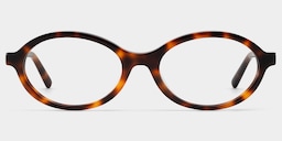 Everly Oval Tortoise Glasses4