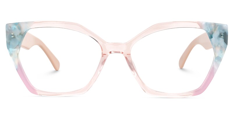 Cateye Chelly Champagne Glasses deals -Zeelool Glasses0
