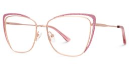 Lorenzen Cateye Pink Glasses1
