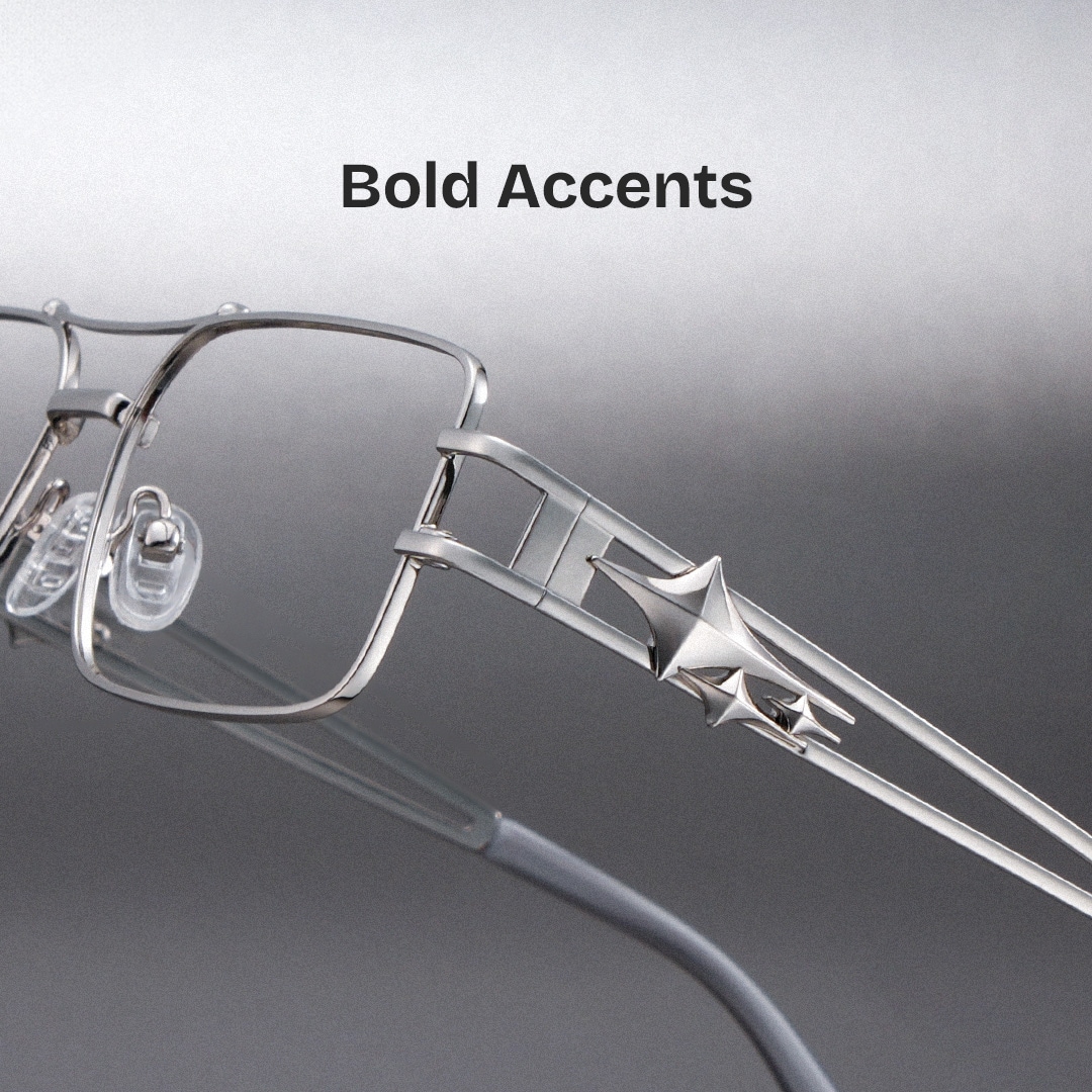 Eric Aviator Silver Glasses1