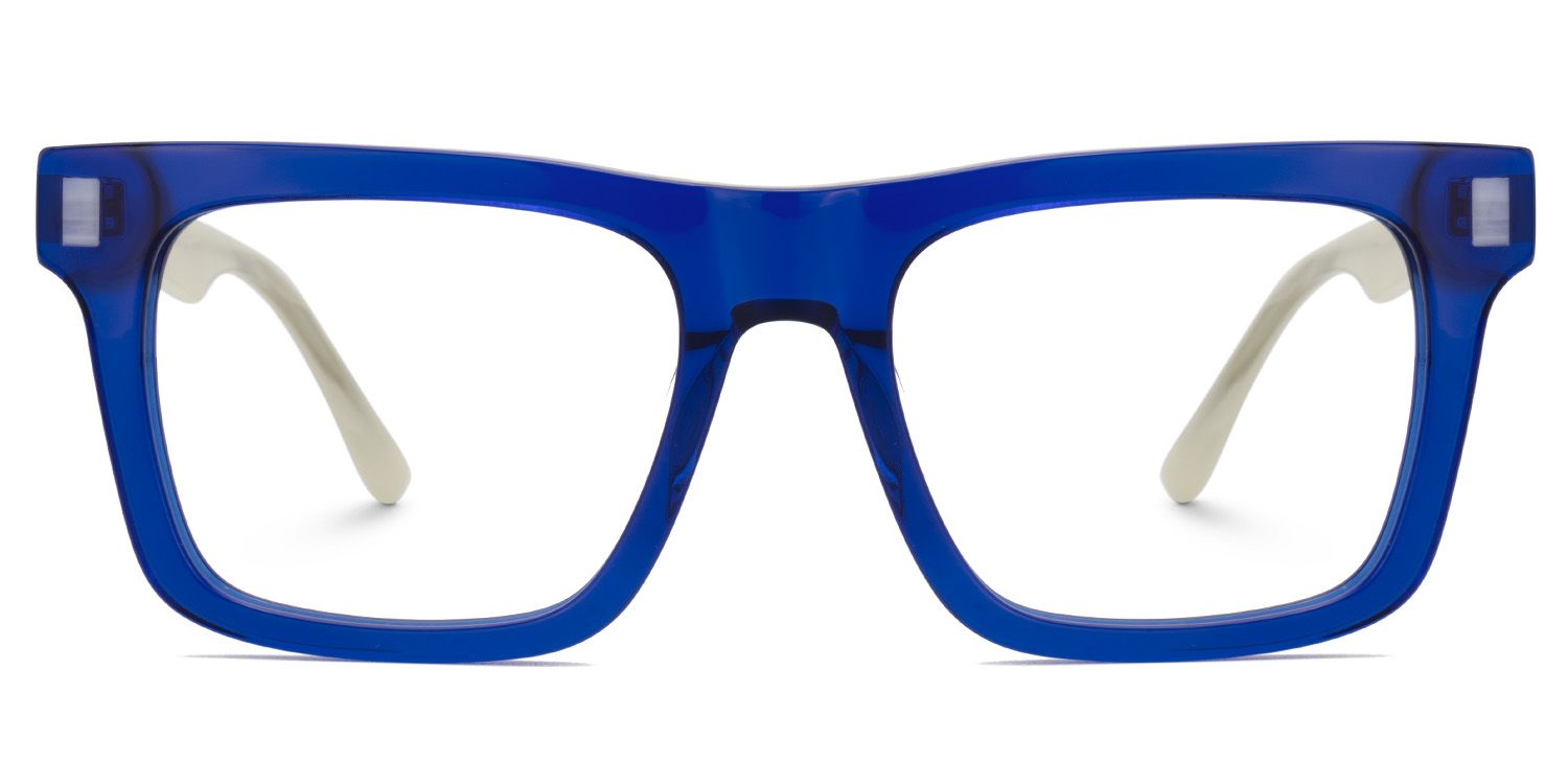 Square Blue Glasses For Men | Zeelool2