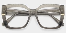 Mavis Square Gray Glasses2