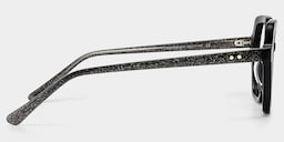 Devon Geometric Black Glasses4