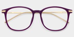 Greene Purple Square Glasses1