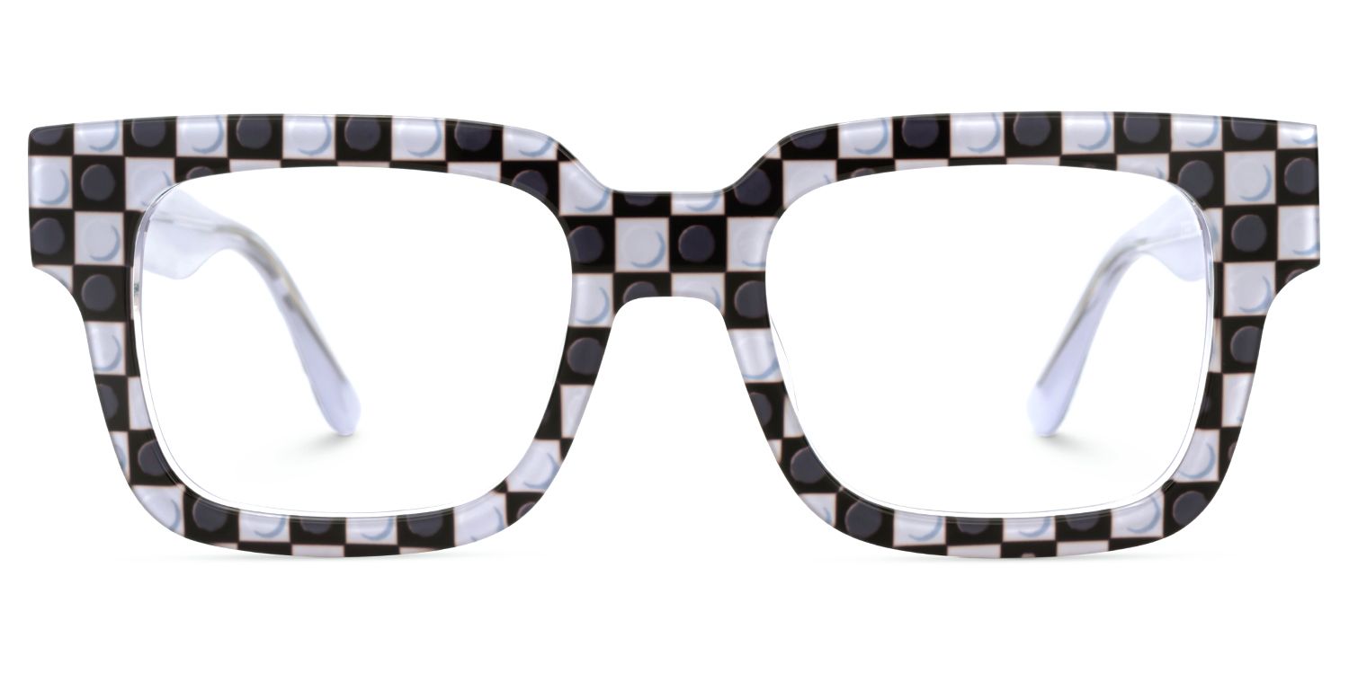 Roger Boodoo Boodoo Blue Light Blocking Glasses Rectangle Black Gray Glasses