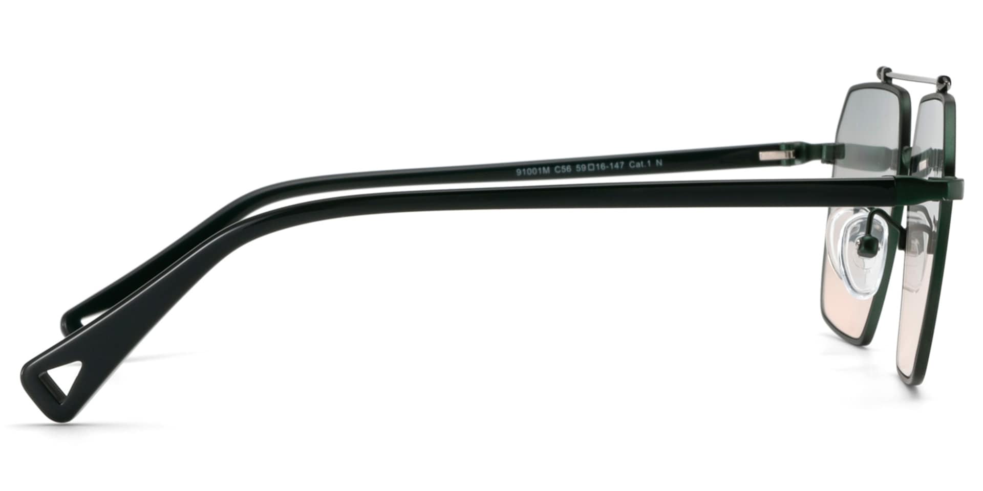 Casablanca Green Aviator Sunglasses Online | Zeelool4