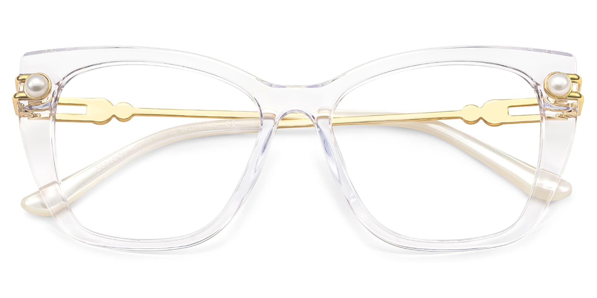 Victor Eyeglasses in Cat eye Crystal Frame | Zeelool3