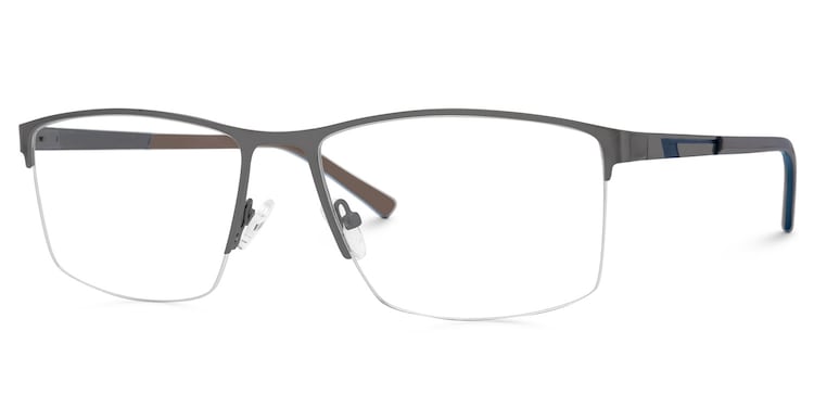 Graniela Rectangle Gray Glasses