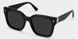 Scicluna Square Black Glasses2