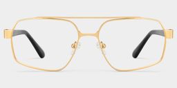 Sterling Aviator Gold Glasses1