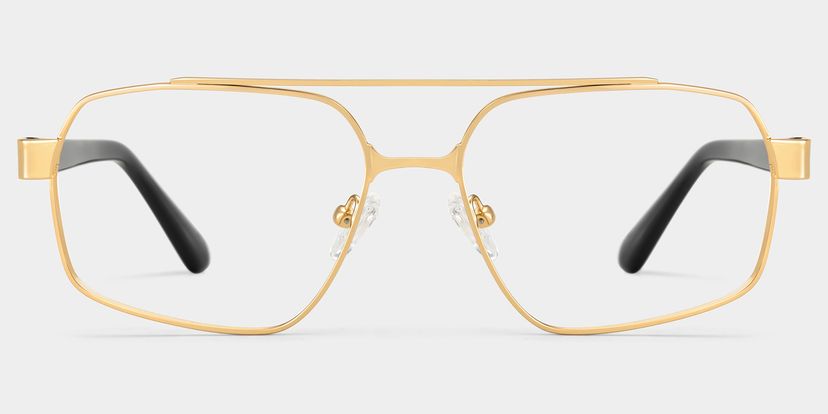 Sterling Aviator Gold Glasses