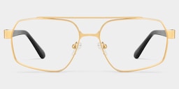Sterling Aviator Gold Glasses1