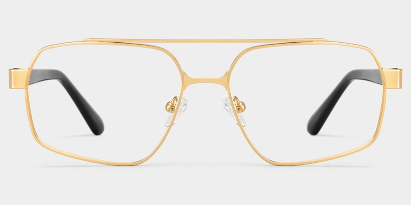 Sterling Aviator Gold Glasses