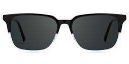 Barnhill Square Black-Clear Glasses0